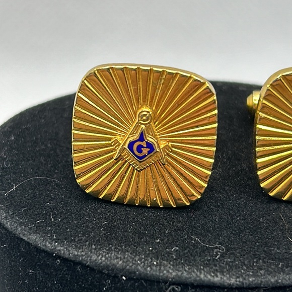 Masonic Cuff Links - Picture 3 of 8